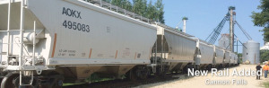 New Rail Added - Cannon Falls