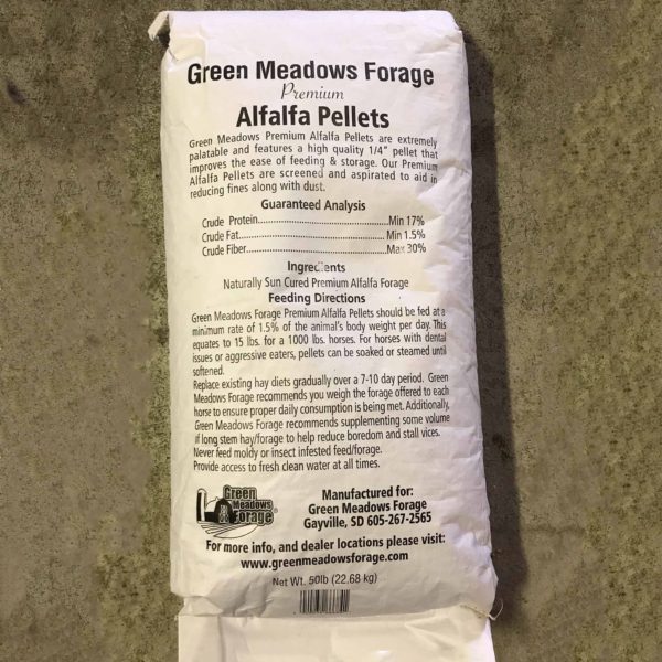 Alfalfa Pellets 50#