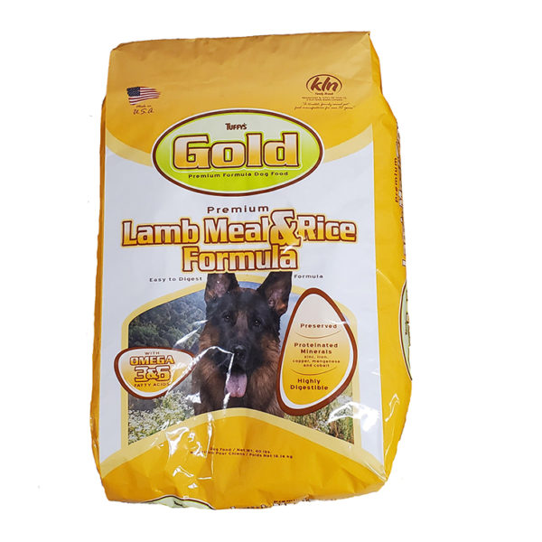 Dog - Tuffy Gold Lamb & Rice 40#